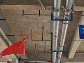 庄浪管廊支架的安装方法